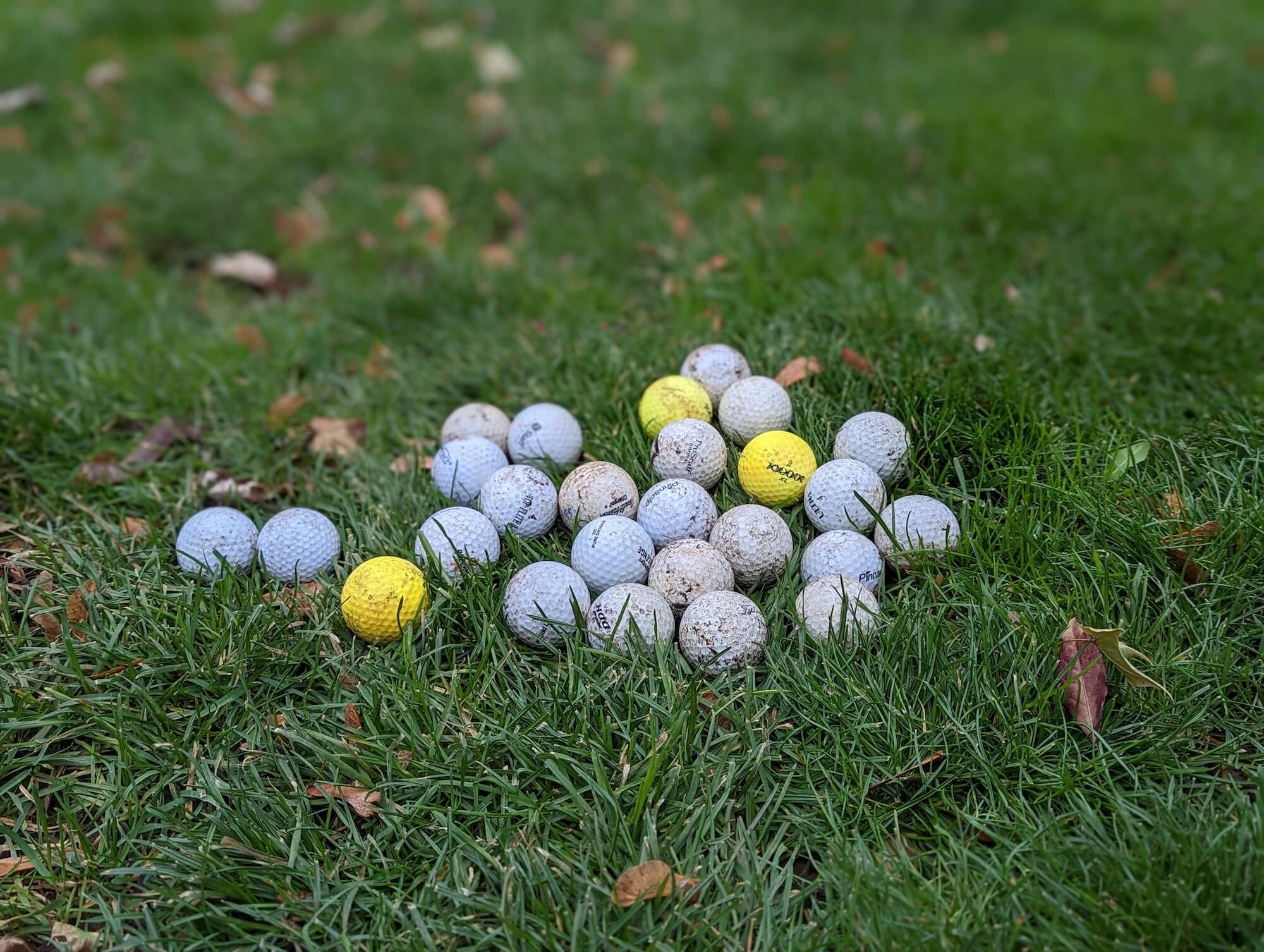 used golf balls