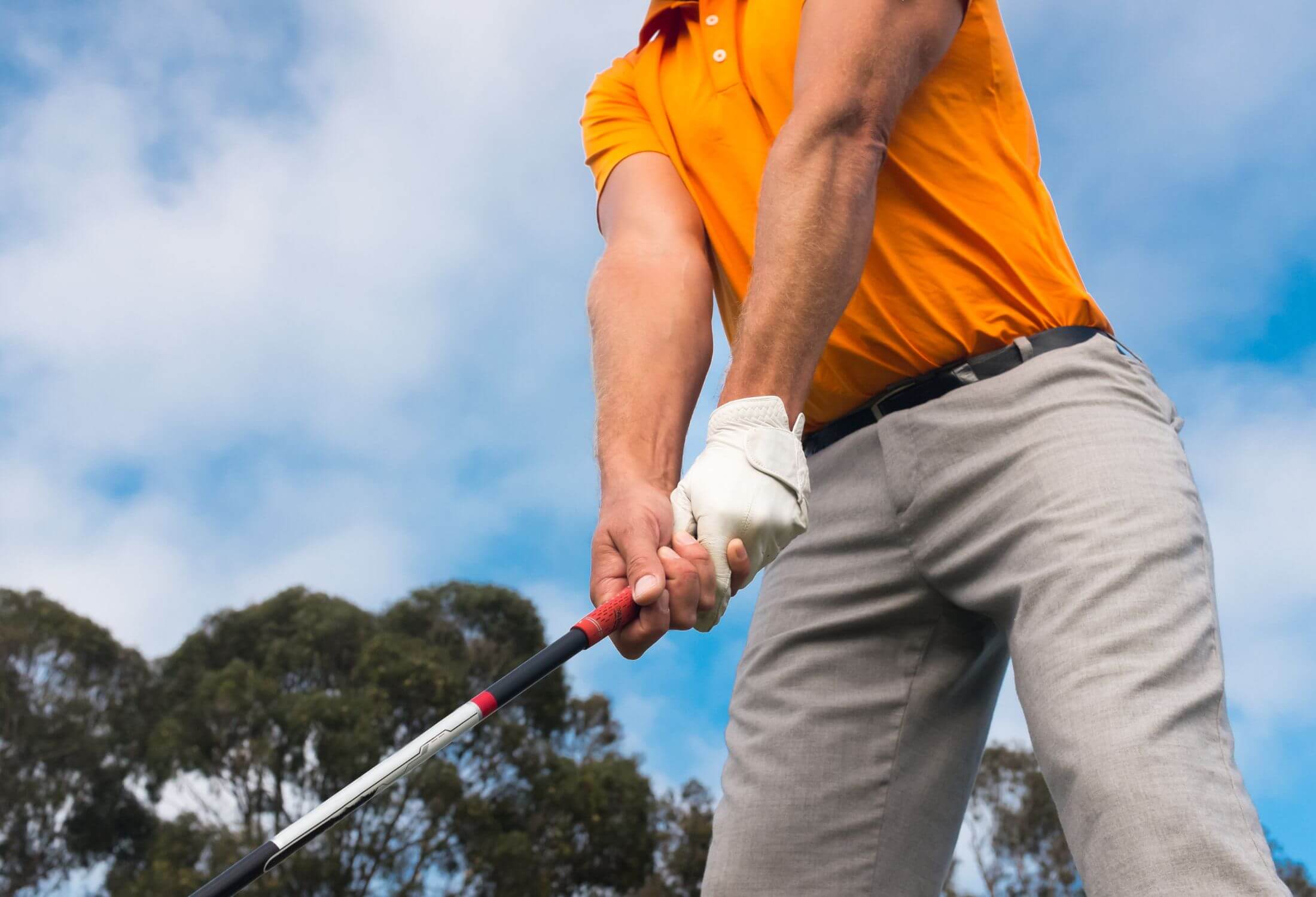 golf grip pressure points